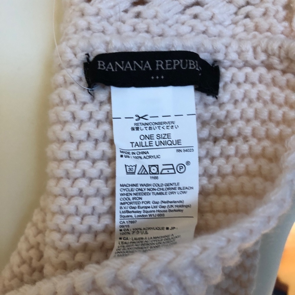 Banana Republic Blush Knot Scarf - Picture 3 of 6